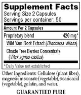 Wild Yam & Chaste Tree