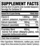 Vitamin C Ascorbates