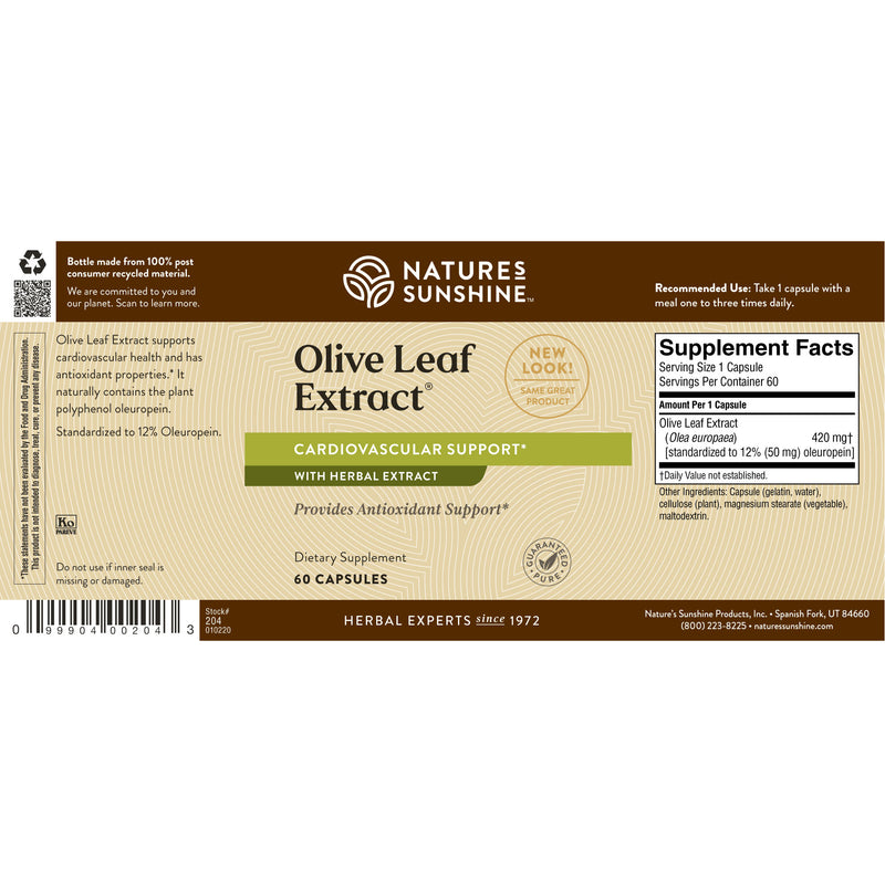 Olive Leaf Extract Concentrate