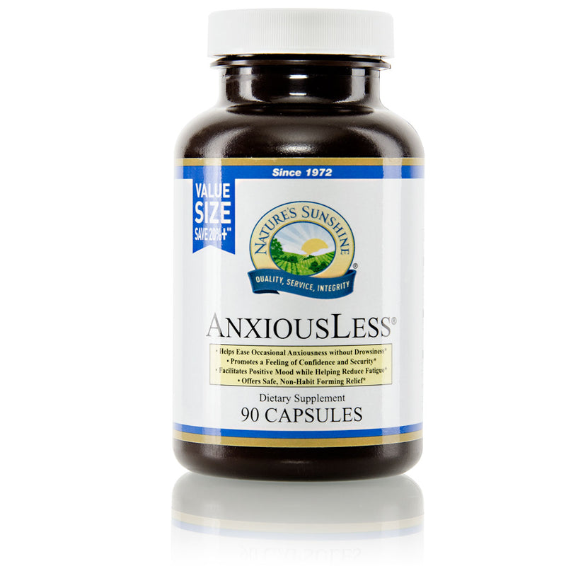 AnxiousLess™ Stress & Anxiety Relief - Nature's Sunshine