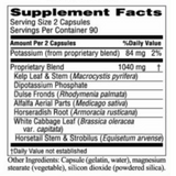 Potassium, Combination