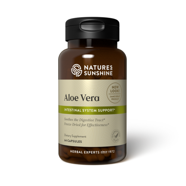 Nature's Opt Aloe Vera Extract Capsules – 800mg, 60 Count, Vegan, For Digestion & Detox