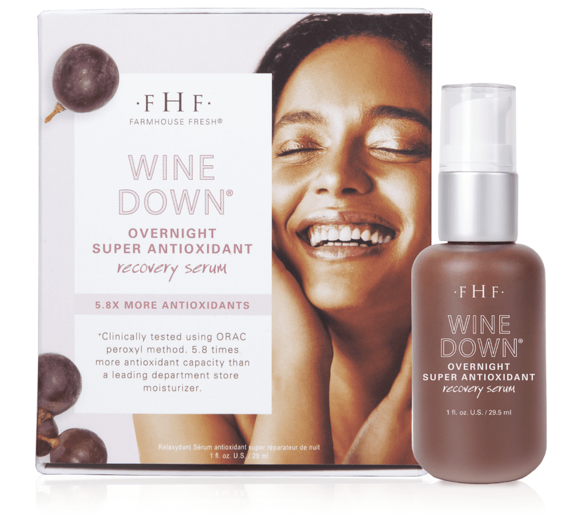 Wine Down Overnight Super Antioxidant Serum - Farmhouse Fresh – Institute  of Natural Therapeutics